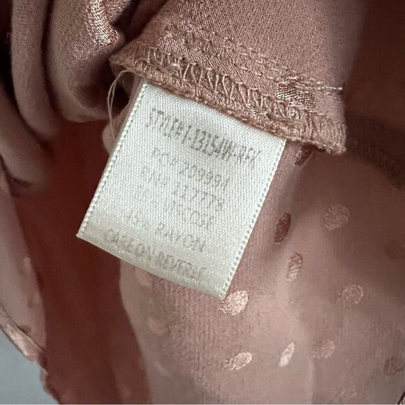 Love Stitch Polka Dot Slip Tank Boho Romantic Small - Picture 3 of 6